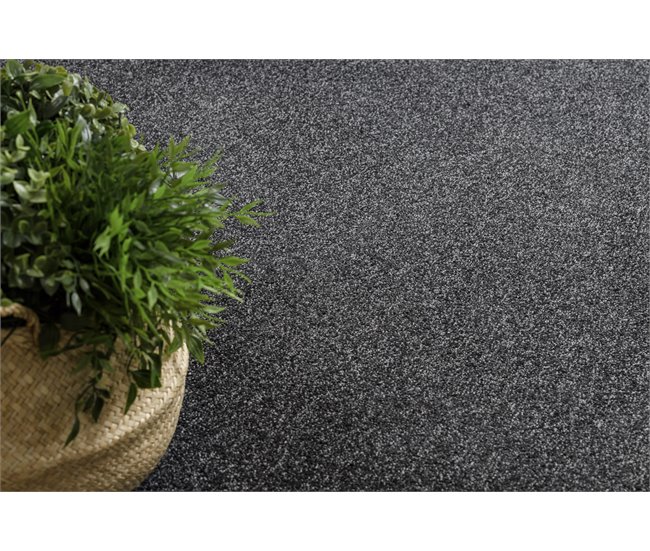 Alfombra EXCELLENCE círculo 141 llanura 100x100 Negro