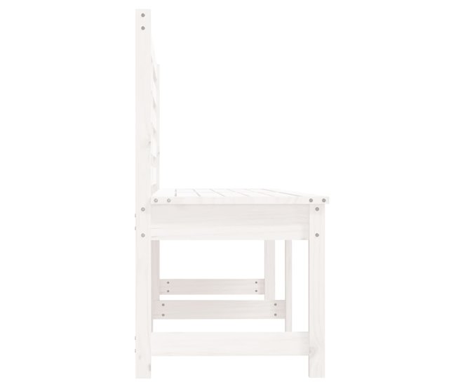 Banco De Jardín 201x48 Blanco