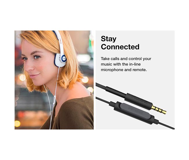 Auriculares con cable KOSS KPH30iK Negro