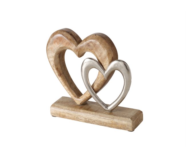 Figura decorativa BURGEL marca BOLTZE Gris/ Madera