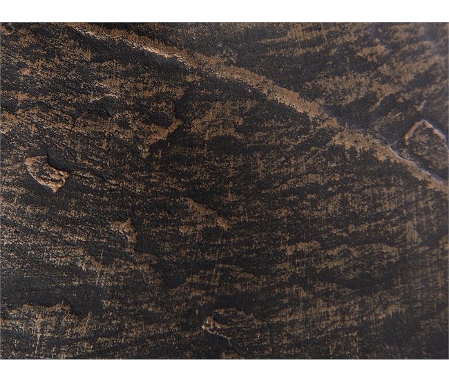 Beliani Fogón de madera TACORA Marron