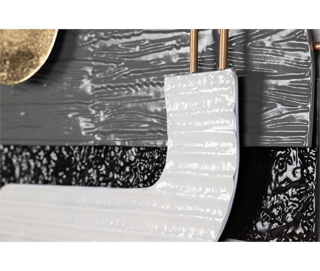 Adorno Metal Adda Home Negro