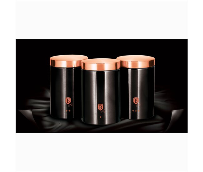 Botes de Cocina Berlinger Haus Black Rose Negro
