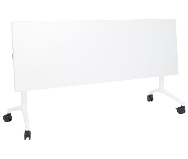 Beliani Escritorio plegable CAVI 180x60 Blanco