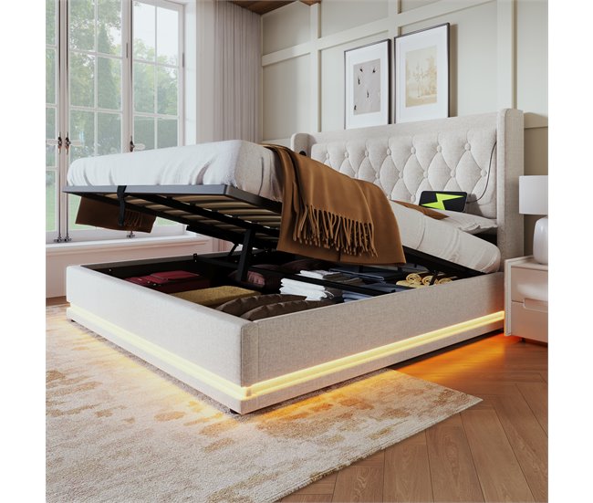 Canapés abatibles Beige