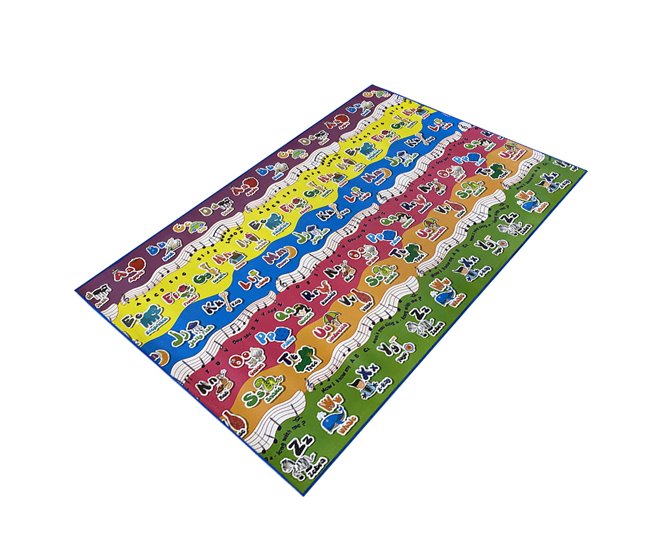 Acomoda Textil – Alfombra Infantil Impermeable y Acolchada. Multicolor