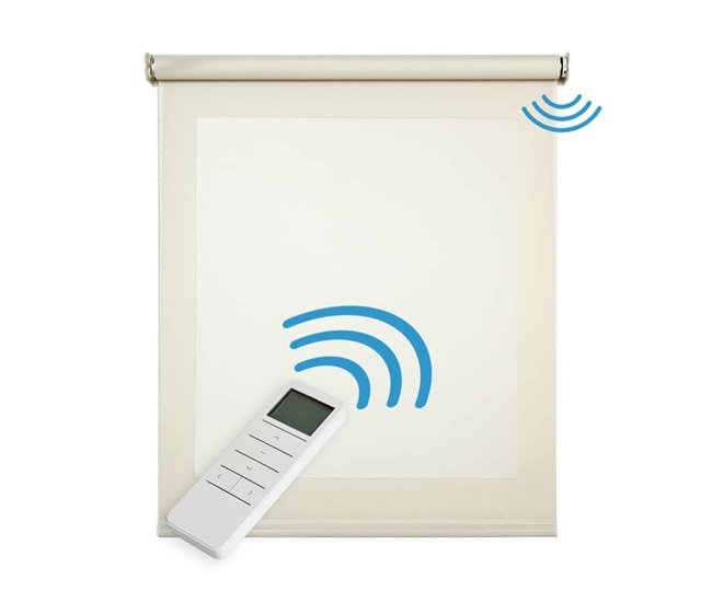 Estores Enrollables Motorizados Screen con Motor y Mando 