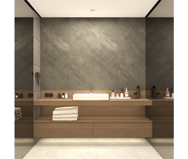 Revestimiento pared Bladel 16 paneles PVC Negro