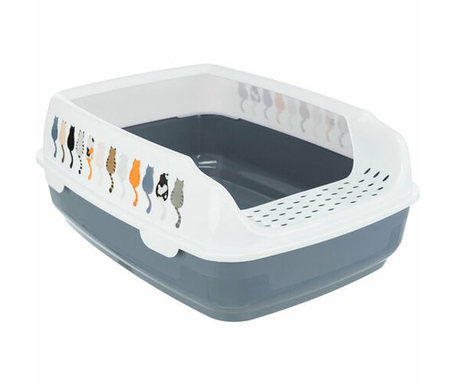 Arenero para Gatos Blanco