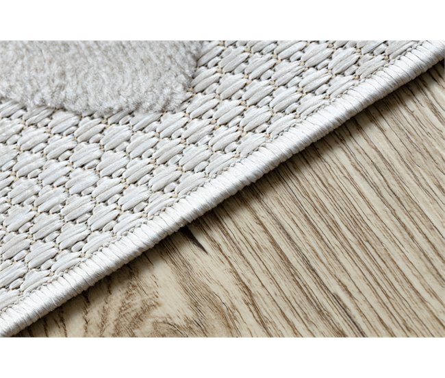 Alfombra SANTO sisal 58389 diamantes, geométrico, zigzag 180x270 Beige