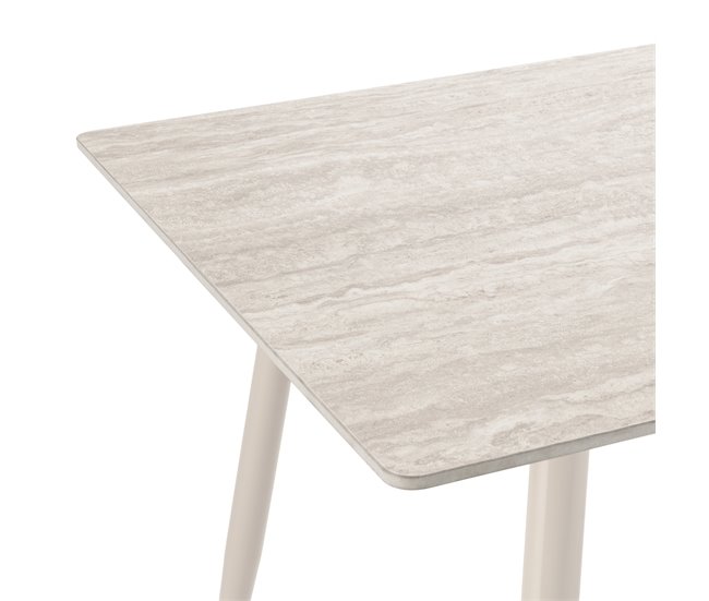 Set de comedor 1 mesa y 4 sillas TRAVIS Beige