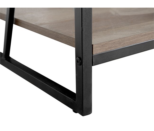 Beliani Librería FORRES Marron