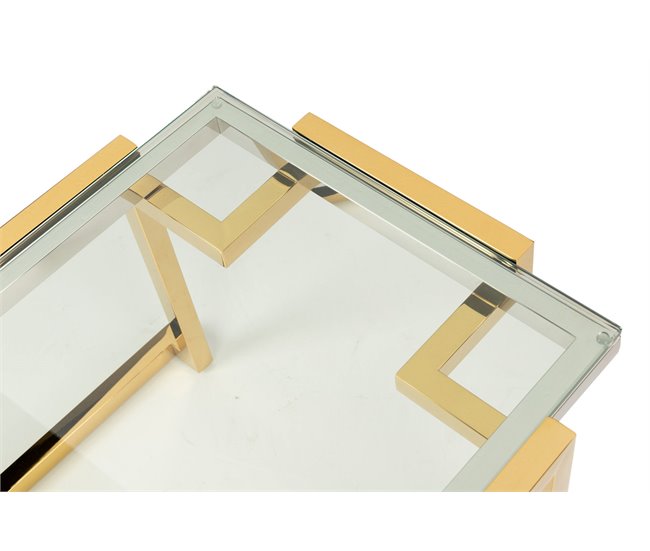 Mesa Acero Adda Home Dorado