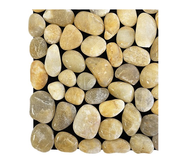 Acomoda Textil – Felpudo Natural Ecológico. 40x65 Amarillo