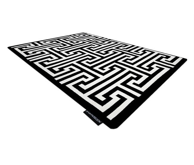 Alfombra HAMPTON Crown 160x220 Negro