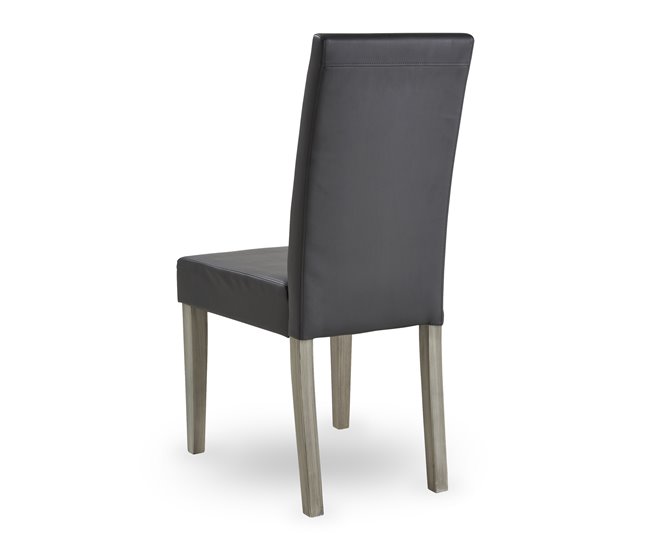 Pack de 2 sillas NAMUR gris oscuro Gris Oscuro