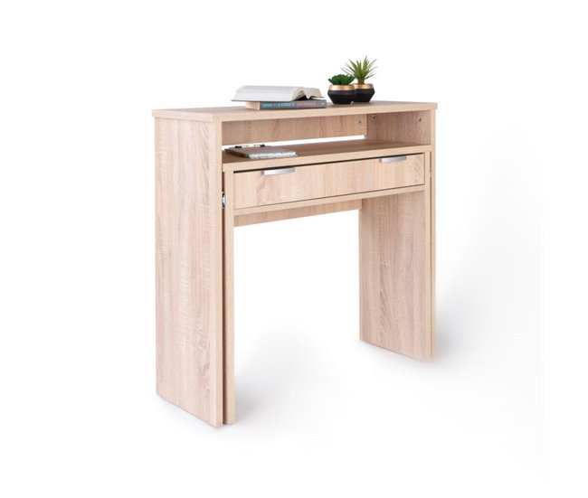 Mesa de escritorio consola Aput 90x110 Madera