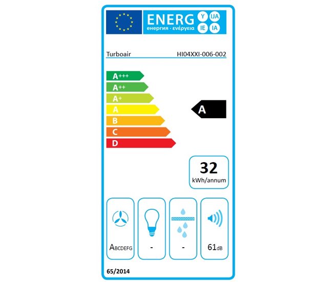 Placa de inducción con extractor TURBOAIR IMPULSO 3 zonas 80cm Negro