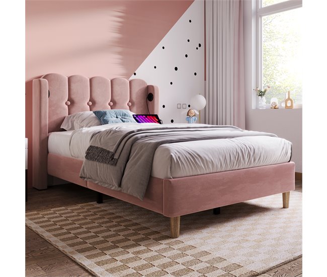 Camas individuales Rosa