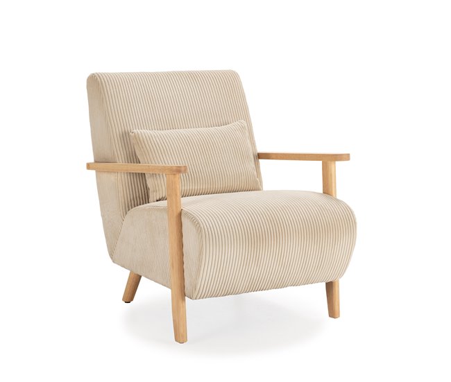 Sillón decorativo BONNIE Beige
