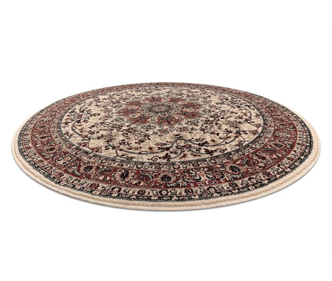 Alfombra de lana POLONIA circulo KORDOBA 200x200 Marron