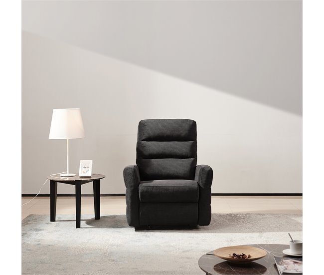 Sillón relax manual ZEUS color gris Gris