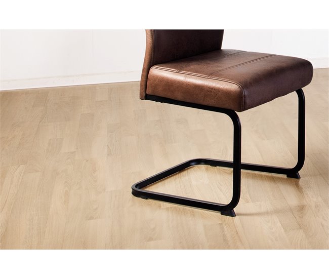 Silla de comedor KERSTIN marrón Marron