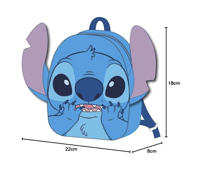 MOCHILA GUARDERIA PERSONAJE STITCH Multicolor