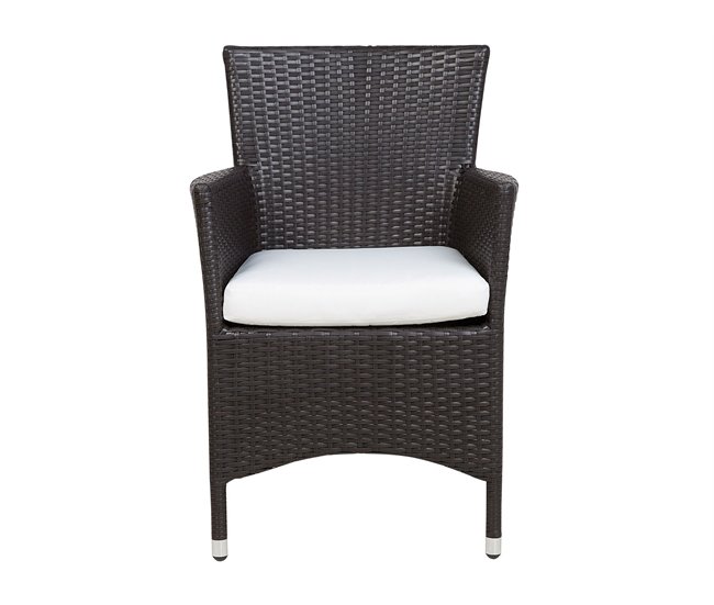 Beliani Conjunto de comedor ITALY Blanco