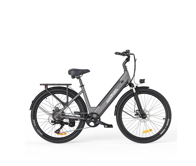 Bicicleta Eléctrica HillMilES MileCity 1 - Motor 250W Batería 36V13Ah Gris