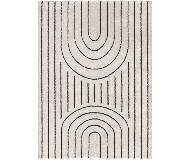 ATTICGO Alfombra con relieve Blanche 120x170 Blanco