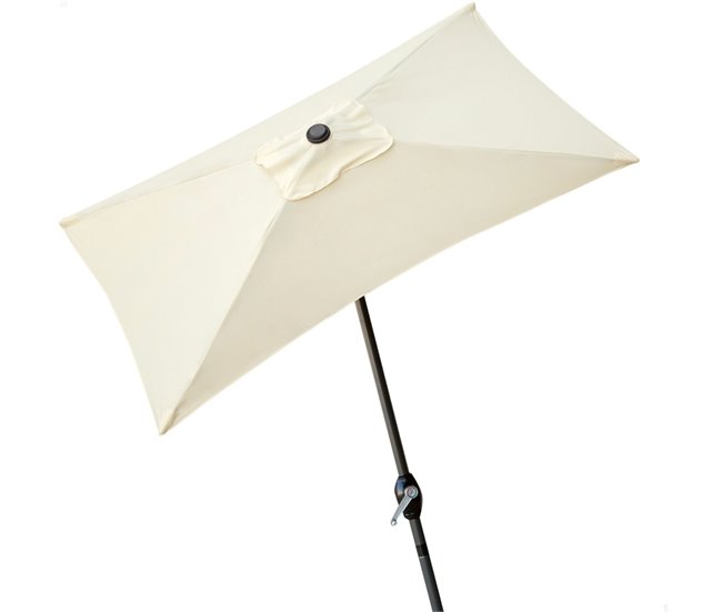 Parasol balcón mástil aluminio Aktive Garden Beige