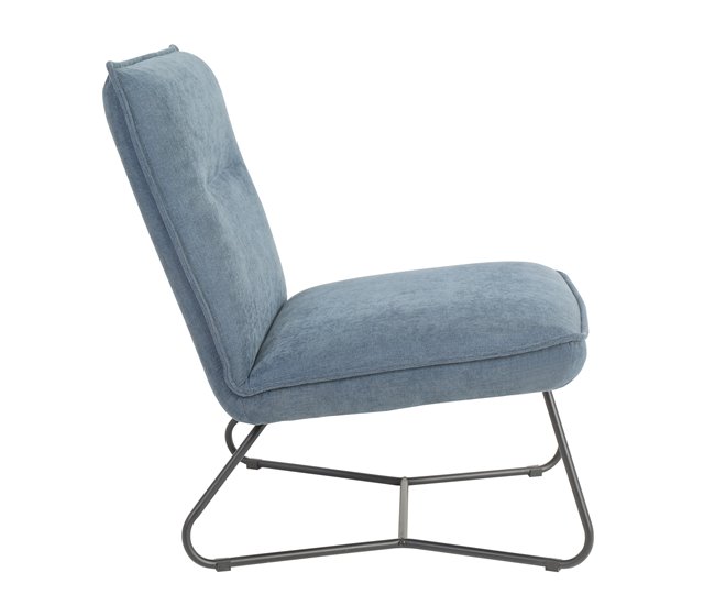 Sillón decorativo LEO Azul