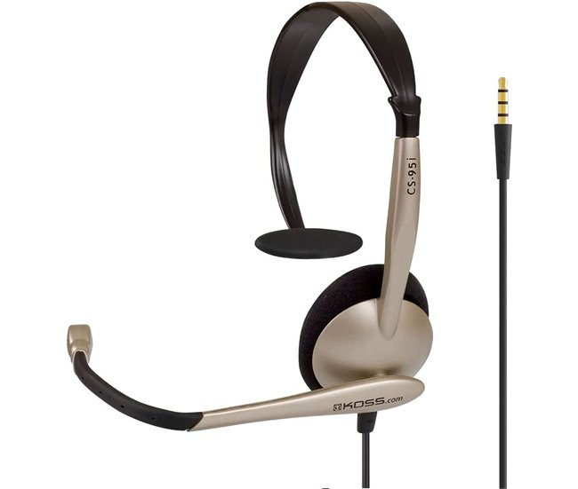 Auriculares con cable KOSS CS95i Dorado
