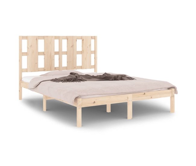 Estructura de cama 120x200 Madera