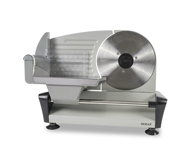SOGO CORTA FIAMBRE INOX 150W Plateado