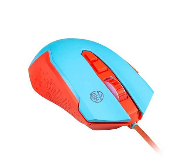 Ratón Gaming DBPCMOUSEGO Naranja