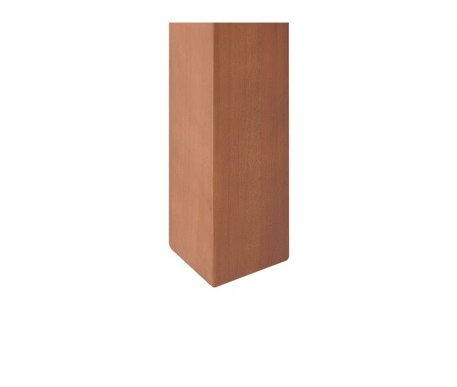 Beliani Mesa de jardín MONSANO Marron