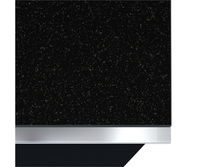Mueble TV de suelo o pared 2 cajones Mathis 50 Negro