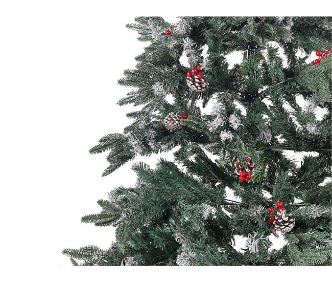 Beliani Árbol de Navidad DENALI Verde