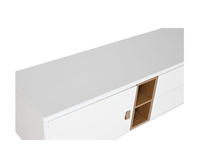 Mueble de TV Blanco/ Madera