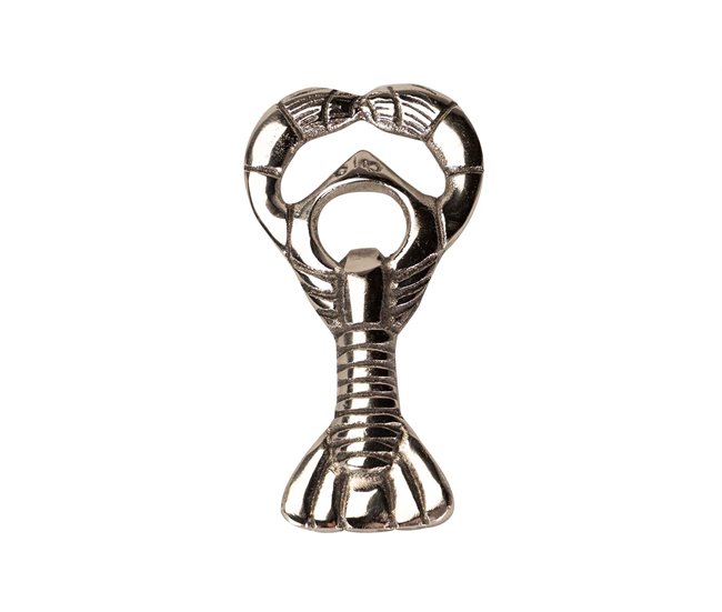 Abrebotellas Aluminio Adda Home Plateado
