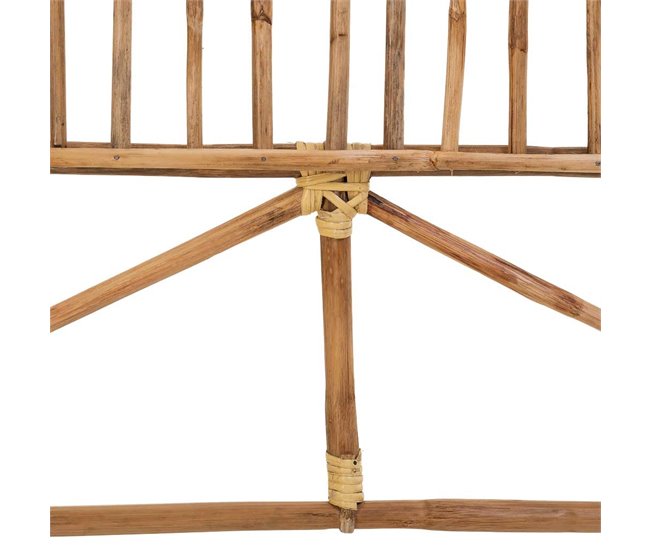 Cabecero de cama de caña Marron