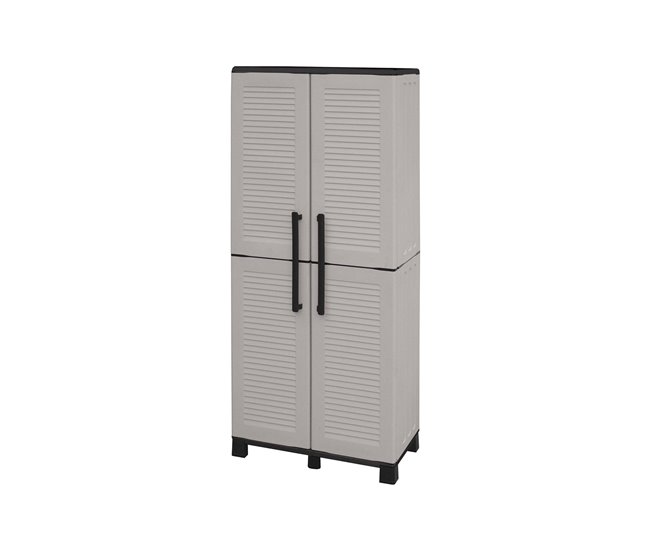 Armario exterior en PVC Gris