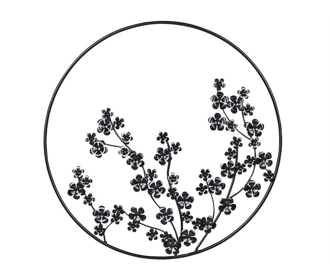 Beliani Decoración de pared STRONTIUM Negro