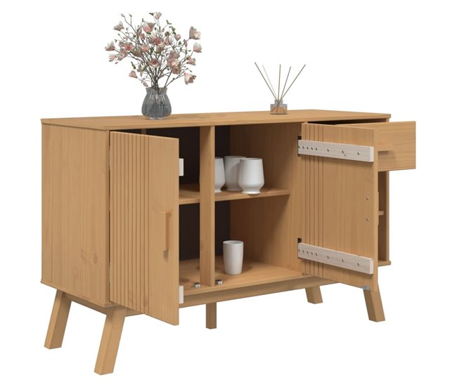 Aparador 114 Gris/natural