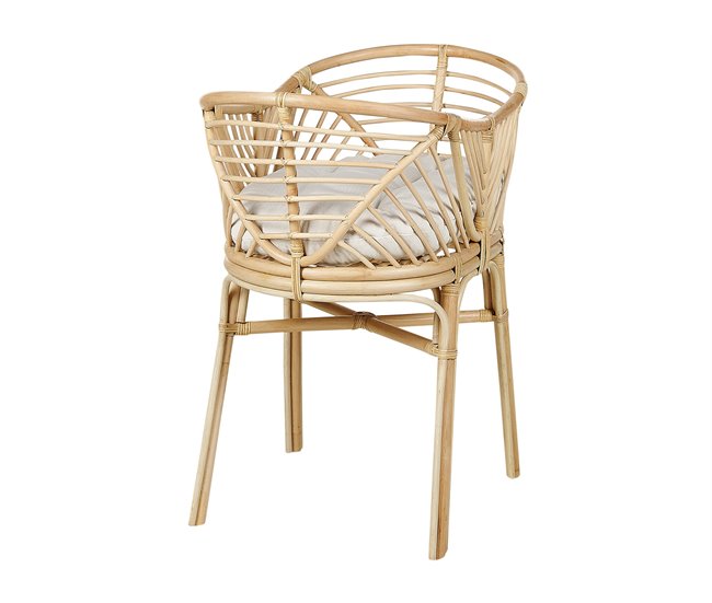 Beliani Moisés Ratán GRUISSAN Natural