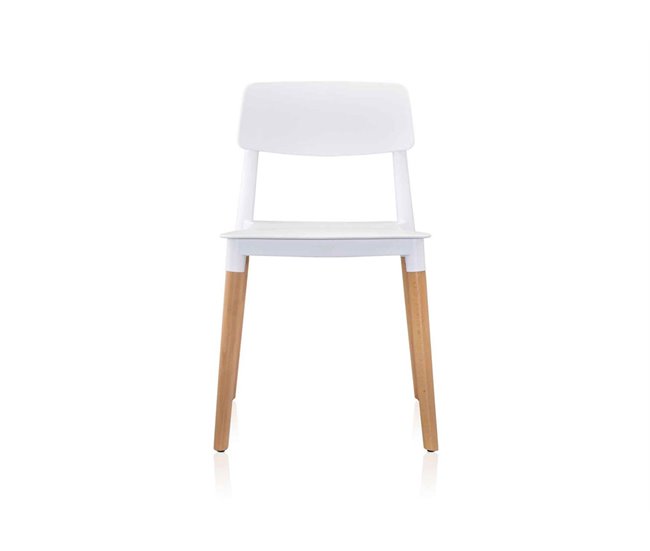 Silla de cocina fija AGATA Amarillo