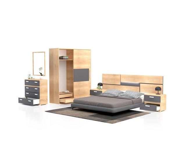 Dormitorio Ataneq Pure 4C Plus Marron