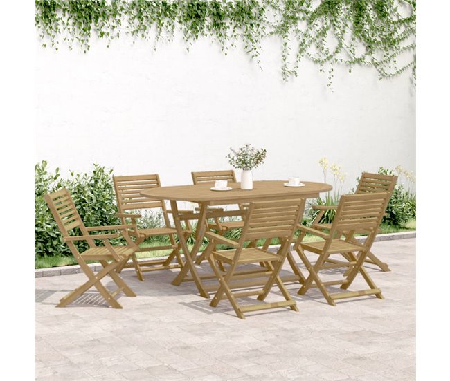 Silla De Jardín Marron
